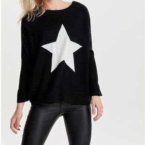 Black Star Sweater - Vintage Dressing (Size M)